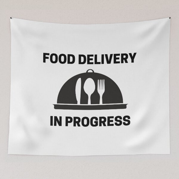 Item preview, Food Delivery In Progress designed and sold by Moriarty's Digital Visions.