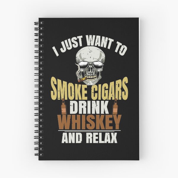 Item preview, I Just Want To Smoke Cigars And Drink Whiskey designed and sold by BiagioDeFranco.