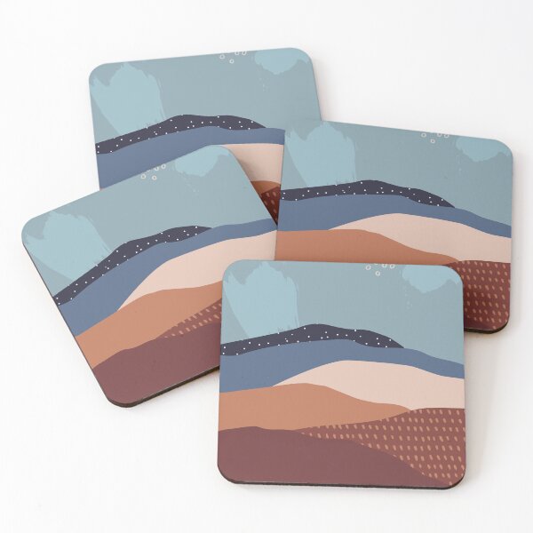 Item preview, Landscape Abstraction - Rolling Hills Home Decor Print by Design by Cheyney designed and sold by designbycheyney.