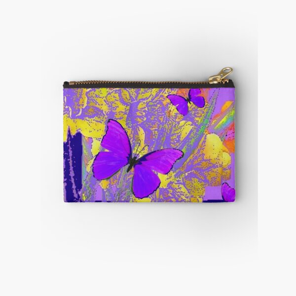 Item preview,  DRAMATIC LILAC PURPLE BUTTERFLIES FLORAL ART designed and sold by sharlesart.