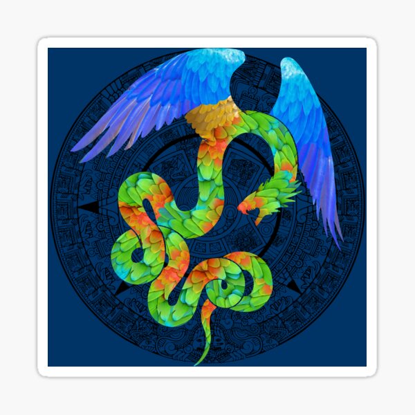 Aztec Angel Sticker
