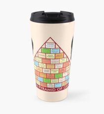 Ron Swanson's Pyramid Of Greatness Travel Mug