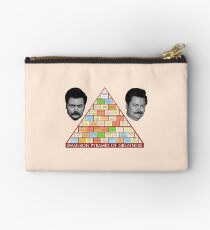 Ron Swansons Pyramide der Größe Täschchen