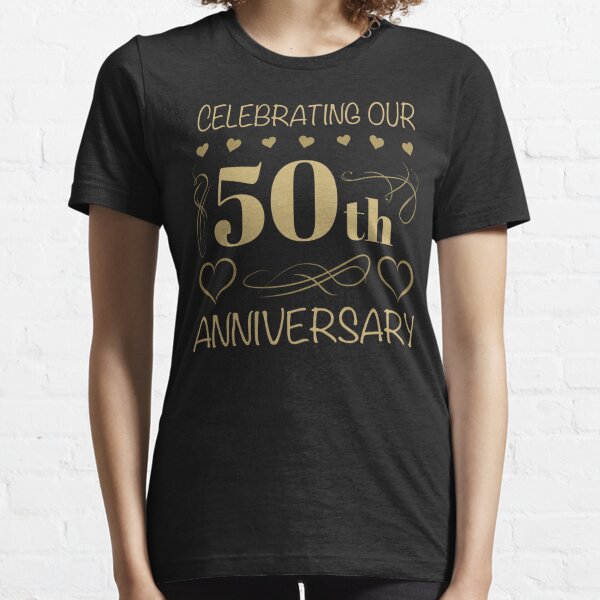 50 aniversario de boda Camiseta esencial