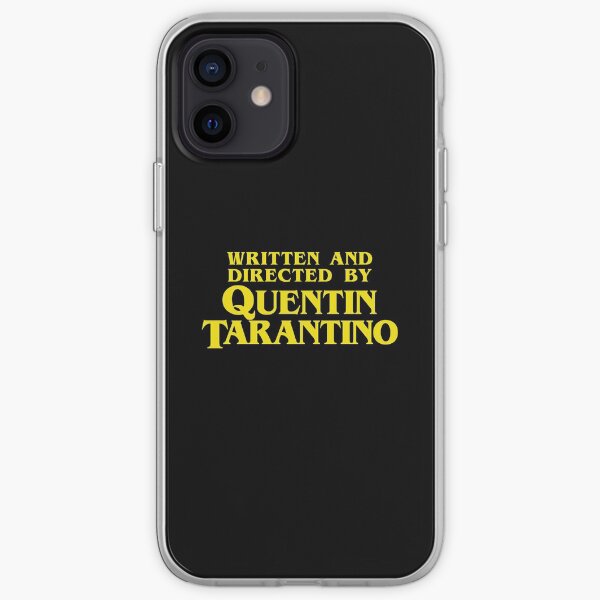 Written and Directed by Quentin Tarantino Coque souple iPhone