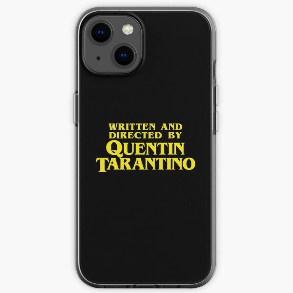 Written and Directed by Quentin Tarantino iPhone Soft Case