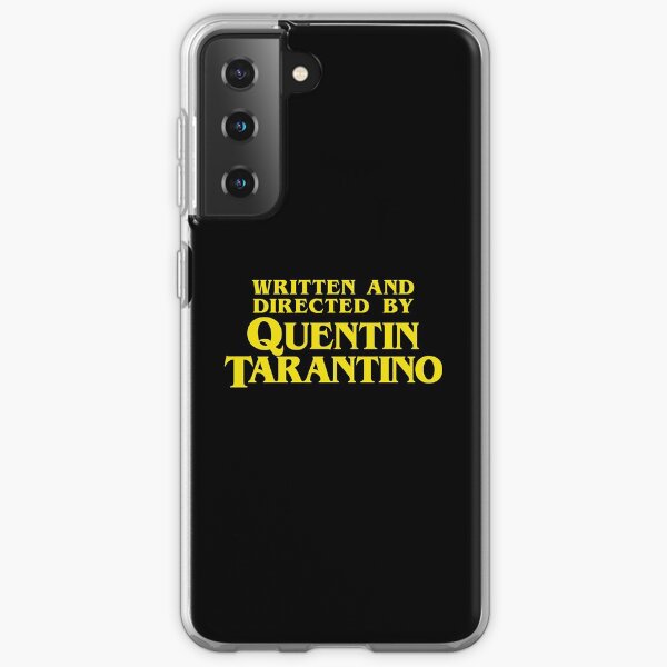 Written and Directed by Quentin Tarantino Samsung Galaxy Soft Case