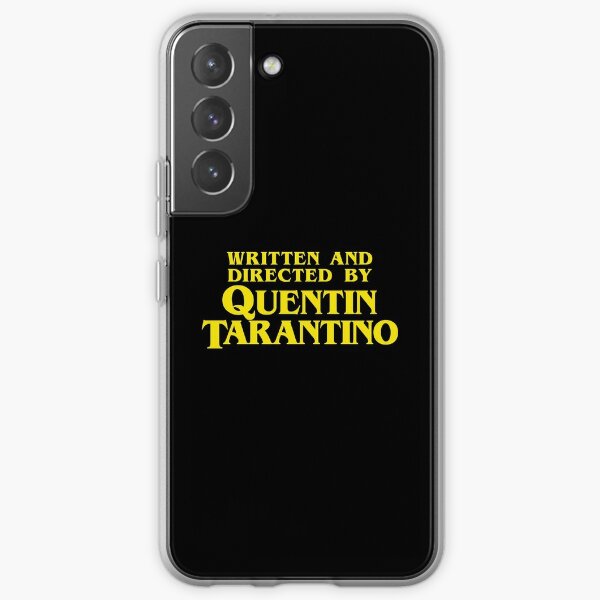 Written and Directed by Quentin Tarantino Samsung Galaxy Soft Case
