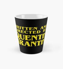 Taza cónica Escrito y dirigido por Quentin Tarantino