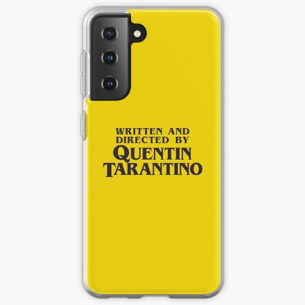 Written and Directed by Quentin Tarantino Samsung Galaxy Soft Case