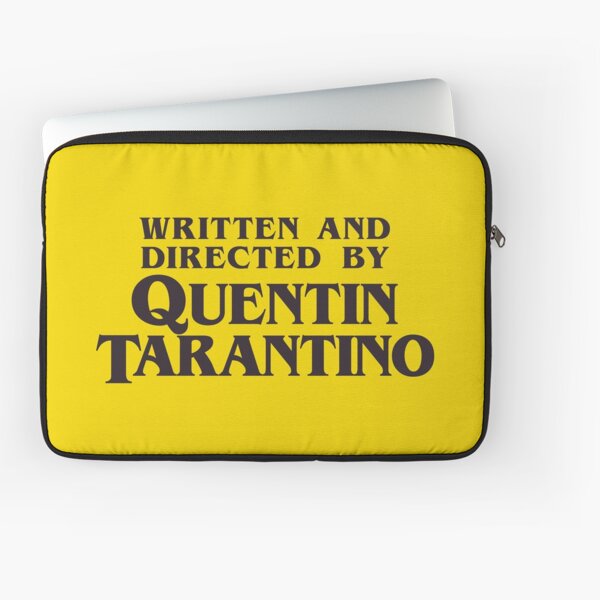 Written and Directed by Quentin Tarantino Laptop Sleeve