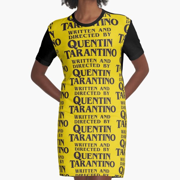 Written and Directed by Quentin Tarantino Vestido camiseta