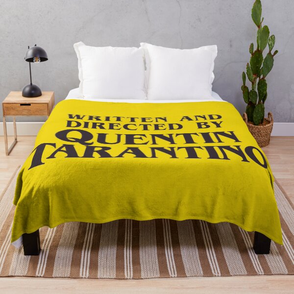 Written and Directed by Quentin Tarantino Throw Blanket