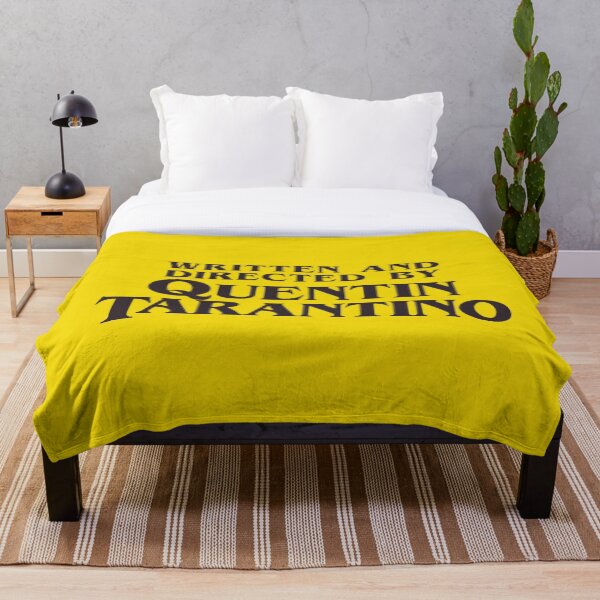 Written and Directed by Quentin Tarantino Throw Blanket