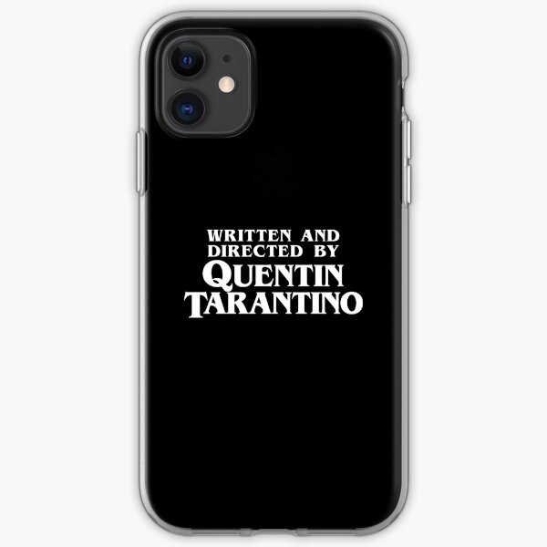 Written and Directed by Quentin Tarantino iPhone Soft Case