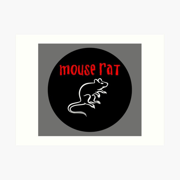 Mouse Rat Art Print
