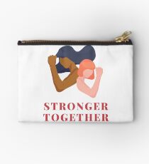 Stronger Together Zipper Pouch