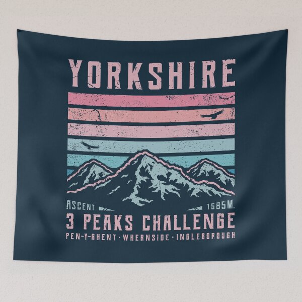 Item preview, Yorkshire 3 Peaks Challenge designed and sold by TigerTom Design.