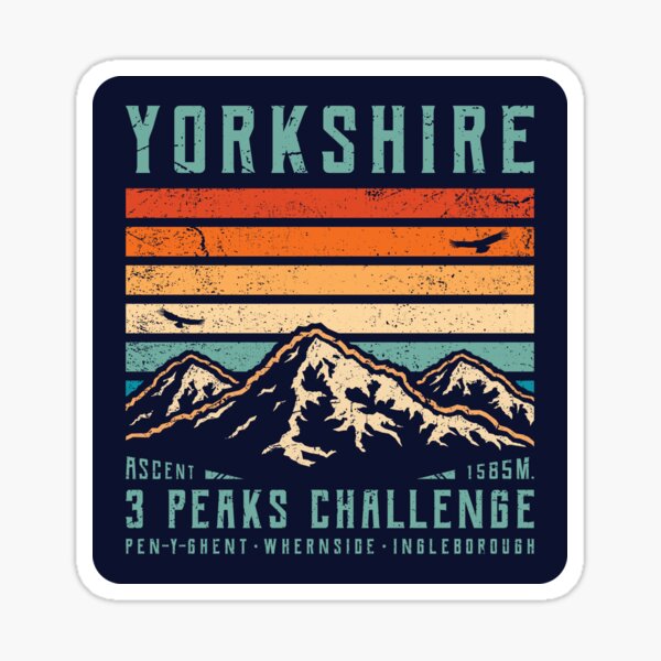 Item preview, Yorkshire 3 Peaks Challenge designed and sold by TigerTom Design.