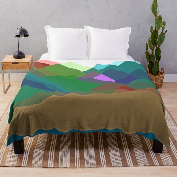 Item preview, Layered Mountain Hues designed and sold by Ruth Palmer.