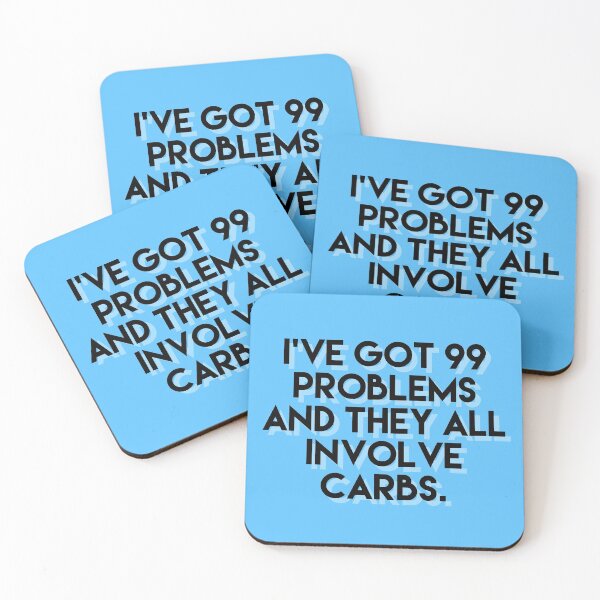 Item preview, 99 Problems ... carbs  designed and sold by BethLeo.