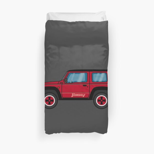 4x4 jimny nouveau 2019 rouge Housse de couette
