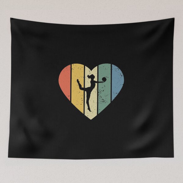 Item preview, Vintage Damen Gymnastik Sport Geschenk graphic designed and sold by Pummli.
