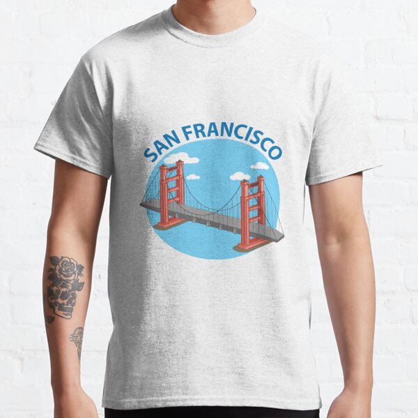 Wild West Shirt Co. San Francisco Collage Souvenir T-Shirt