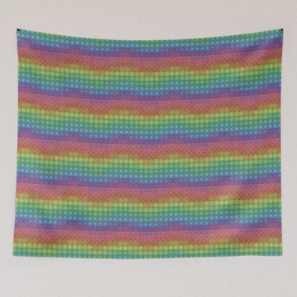 Item preview, Mandala Rainbow Wave designed and sold by Christy Litster.