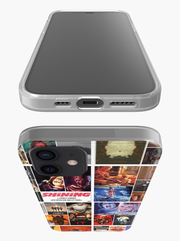Alternate view of Horror collage iPhone Case