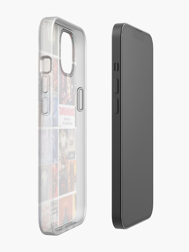 Alternate view of Horror collage iPhone Case