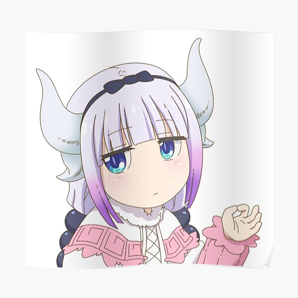 Kanna Kamui Ok Design Poster For Sale By Sad Square Redbubble 