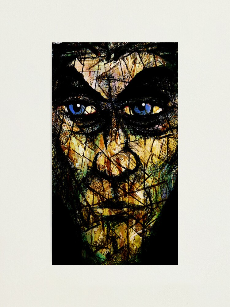 Alternate view of Long Face Photographic Print