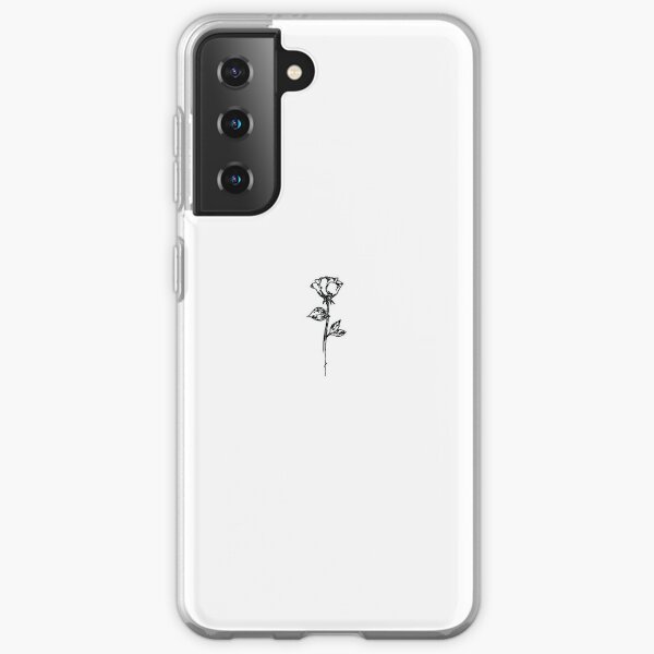 aesthetic rose Samsung Galaxy Soft Case