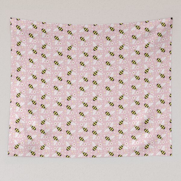 Item preview, Bumblebees on Pink designed and sold by SilverDarner.