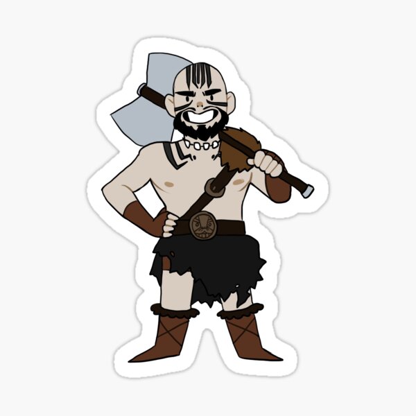 Item preview, Grog chibi sticker designed and sold by Smartlions.
