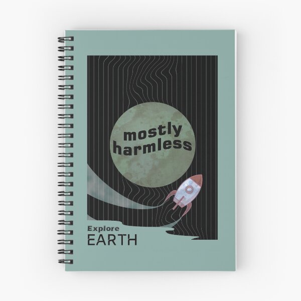 Item preview, Mostly Harmless designed and sold by brouhahabazaar.