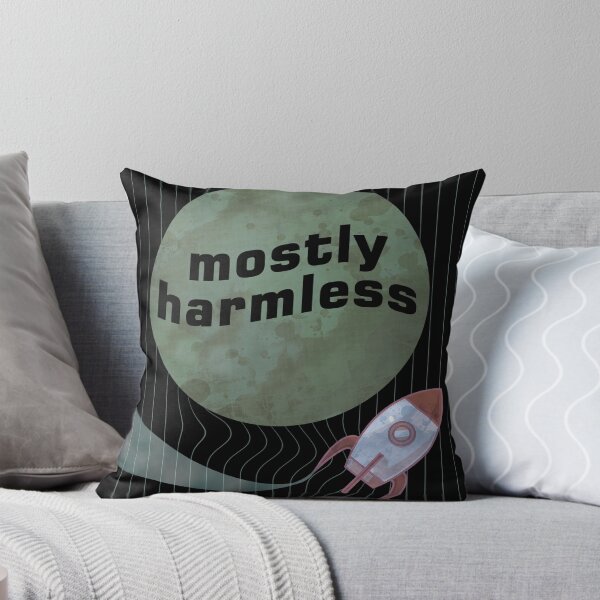 Item preview, Mostly Harmless designed and sold by brouhahabazaar.