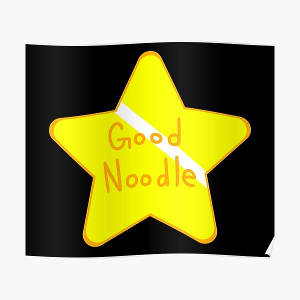"1 Big Good Noodle Award Star Spongebob " Poster for Sale by NextJen1