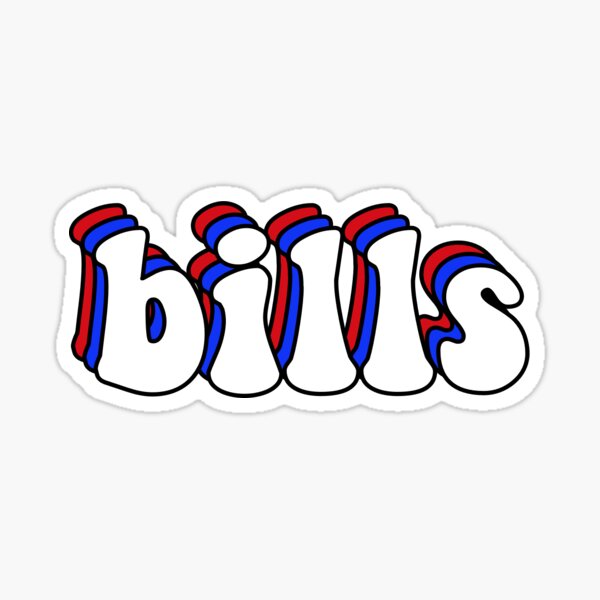 buffalo bills retro Sticker