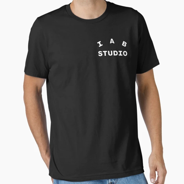 【IAB STUDIO】IAB Studio Striped T-Shirt Blue White IAB Studio Striped T-Shirt Blue White | eBay