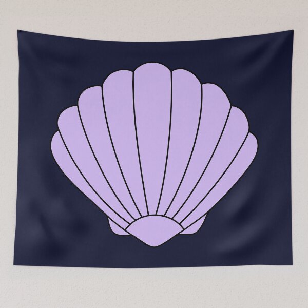Item preview, Violet Seashell Icon designed and sold by Dator.