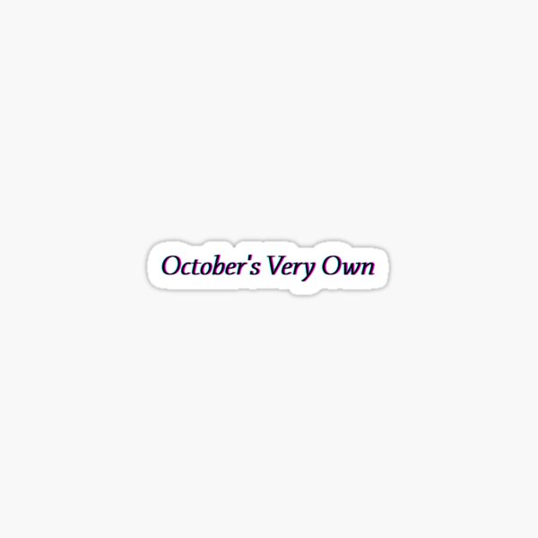 OVO: Octobre propre | Canard Sticker