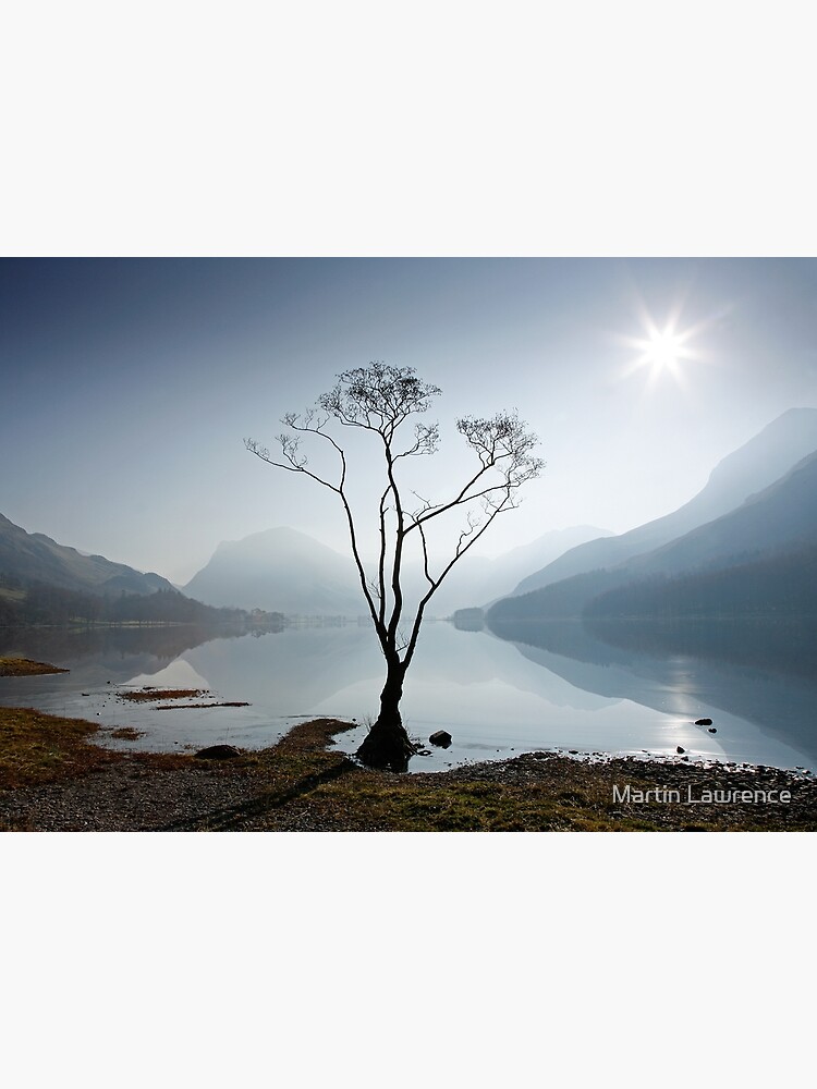 Thumbnail 2 of 2, Greeting Card, Morning Mist on Buttermere designed and sold by MartinLawPhoto.