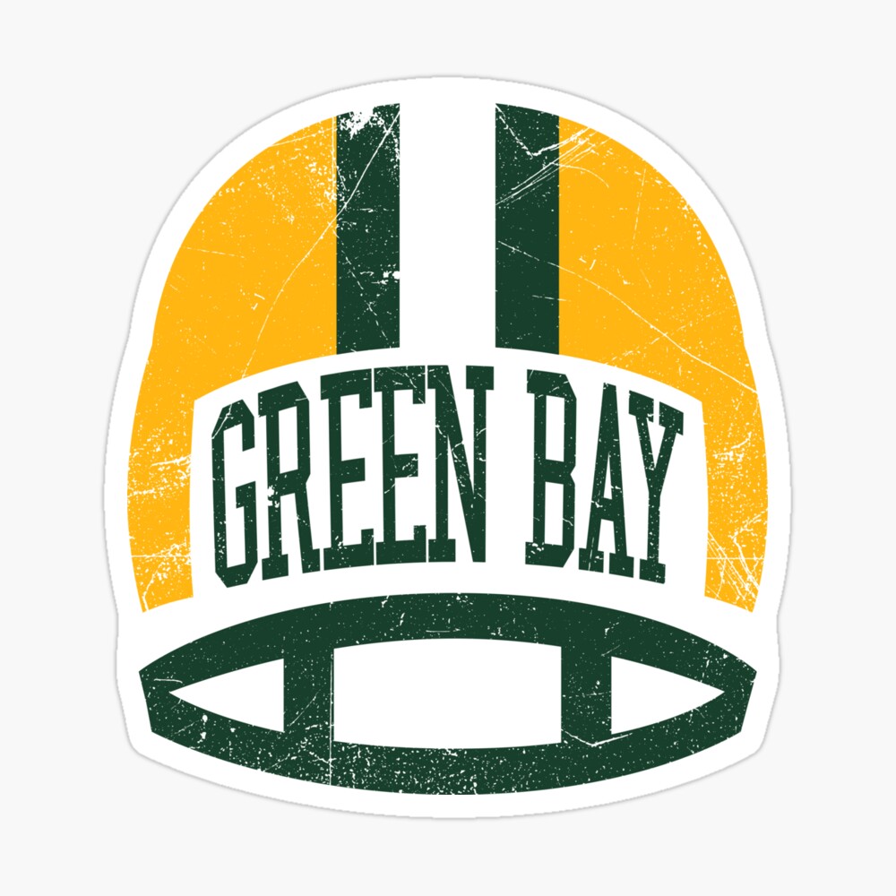 NFL Green Bay Packers Logo Helmet Magnet (Pack of 1)