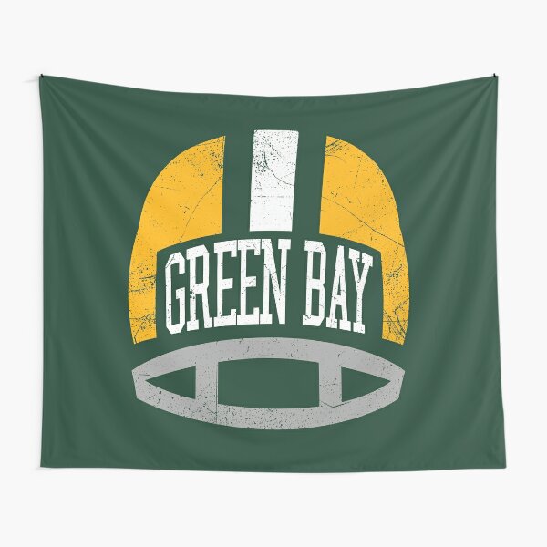 Green Bay Packers History Heritage Logo Banner Flag