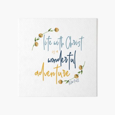 Item preview, Life with Christ designed and sold by No Little Things.