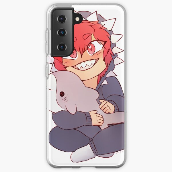 Bukkit shark onesie rock boi! Art by the wonderful @smol_ghosts ❤️ Samsung Galaxy Soft Case