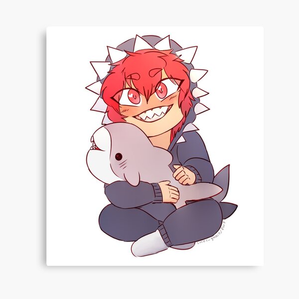 Bukkit shark onesie rock boi! Arte por el maravilloso @smol_ghosts ❤️ Lienzo