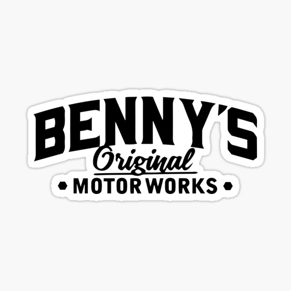 Benny's Original Motor Works Sticker